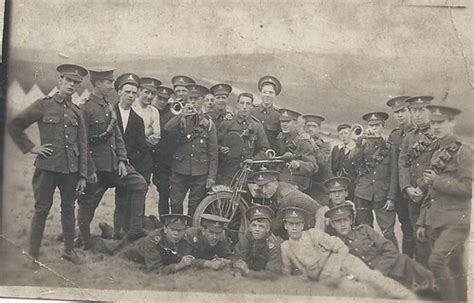 John Robert Jones On Back Of Motorbike Ta Training Roya Flickr