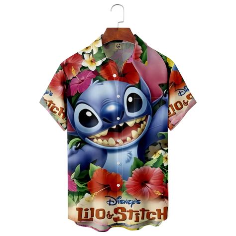 Disney Lilo And Stitch Shirt Hawaiian Shirtdisney Lilo And Stitch Shirts