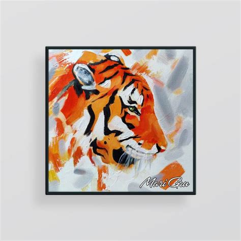 Tiger Paintings Abstract