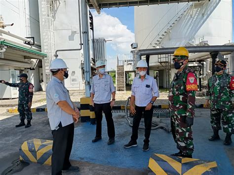 Dandim Karawang Cek Ketersediaan Oksigen Di Kabupaten Karawang