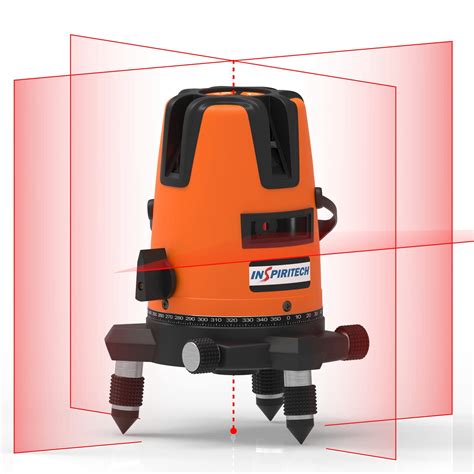 Buy Inspiritech Laser Level Self Leveling Red Beam Cross Line Laser