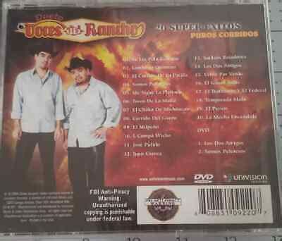 Dueto Voces Del Rancho 20 Super Exitos Puros Corridos 808831092207 EBay