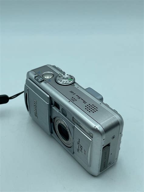 Canon Powershot S Mp Digitalkamera Metallic Silver Defekt Geht