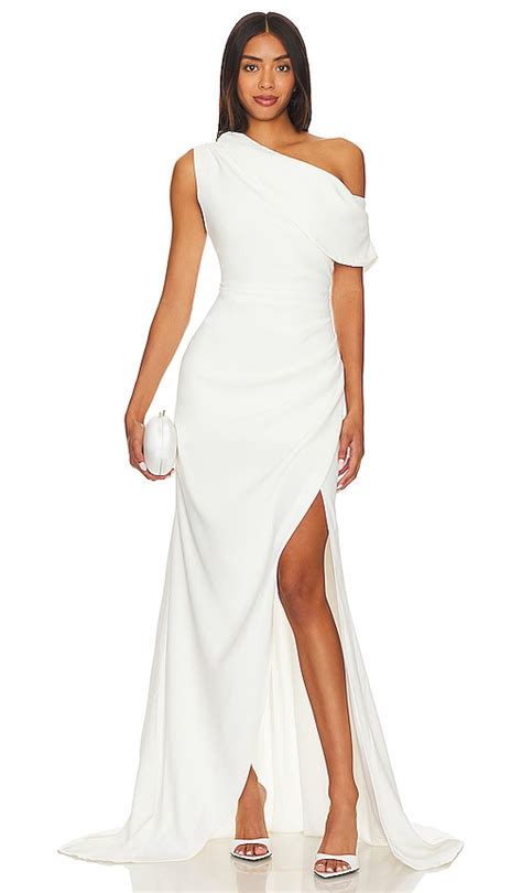 Elliatt Isadora Gown In Ivory Revolve