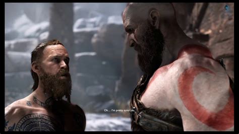 God Of War [kratos Vs Baldur İlk Sahne] X Tr Özel Dublaj Youtube