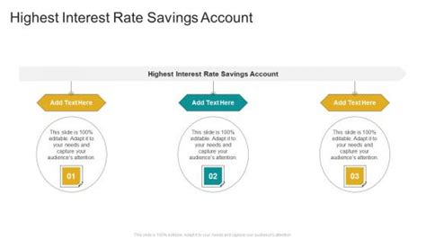 Highest Savings Account Interest Rate PowerPoint Presentation and ...