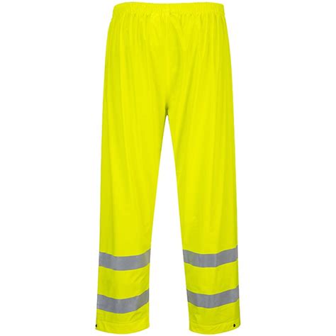 Portwest S Sealtex Ultra Yellow Hi Vis Waterproof Trousers