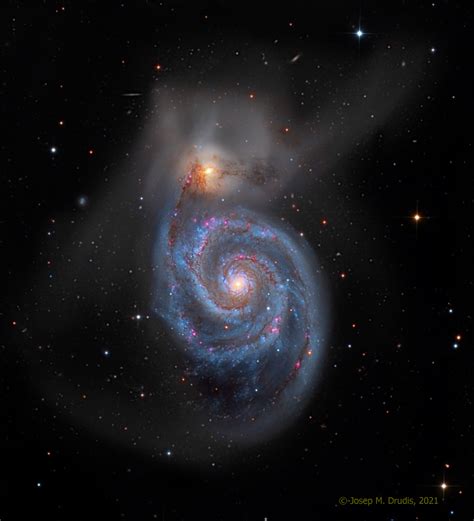 9 - SCIENCE - JoanMira: ASTRONOMY - M51: The Whirlpool Galaxy