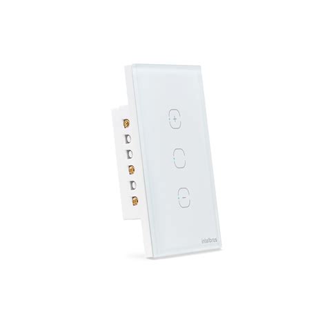 Interruptor Smart Touch Branco Wi Fi Controle De Intensidade Ews