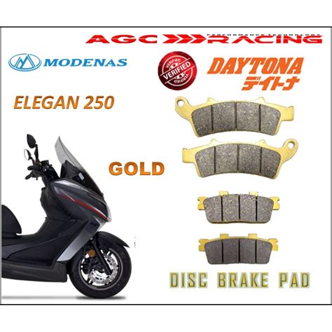 Modenas Disc Brake Pads Elegan Gold Quality Shopee Malaysia