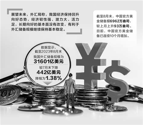 8月末中国外汇储备规模达316万亿美元