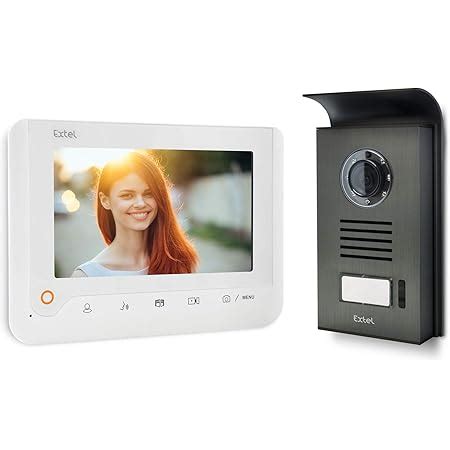 Extel Visiophone Quattro Fils Avec Effet Mirroir Large Ecran