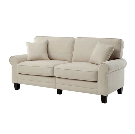 Beachcrest Home Buxton 61 Rolled Arm Loveseat Reviews Wayfair ⋆