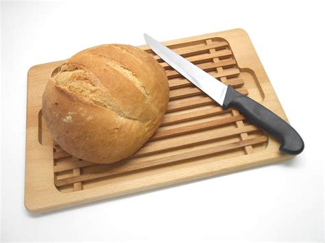 Wooden Bread Cutting Board Crumb Catcher And 10 Similar Items