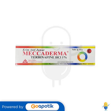 Meccaderma Krim Anti Jamur Gram Tube Kegunaan Efek Samping