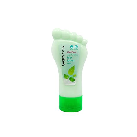 Watsons Foot Ease Moisturizing Foot Lotion Mint 177ml Lazada Ph