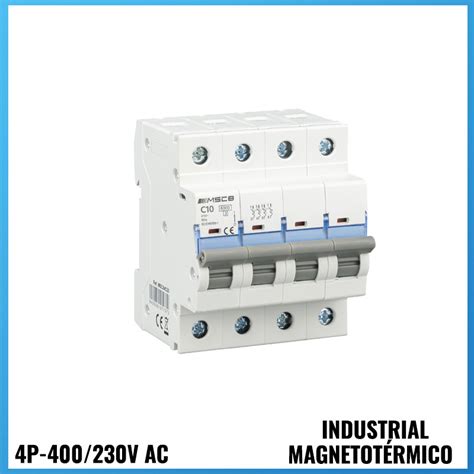 Interruptor AutomÁtico MagnetotÉrmico Curva C 2p 400230v Ac Tienda De