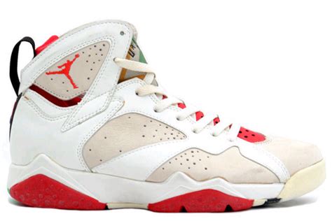 Air Jordan Vii 7 1992 Original Hare Jordan White Silver True