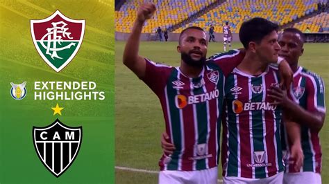 Fluminense Vs Atlético Mineiro Extended Highlights Brasileiro Série