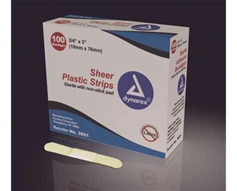 Dynarex Adhesive Bandage Sheer Save At Tiger Medical Inc