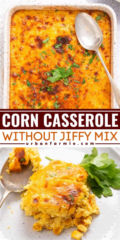 Corn Casserole Without Jiffy Mix In 2024 Vegetarian Side Dishes Easter Dinner Recipes Vegan