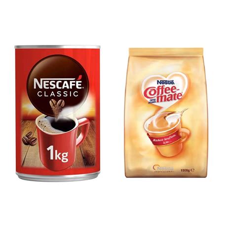 Nescafe Classic Kahve 1 Kg Coffee Mate Kahve Kreması 15 Kg Marketpaketi