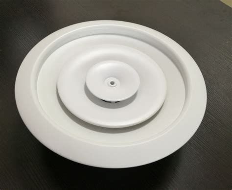 Adjustable Round Ceiling Air Diffuser The Prospects Of Ventilation