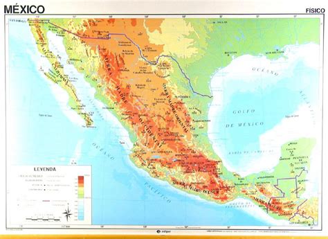 Mapa de México con nombres, República Mexicana | Descargar e Imprimir Mapas