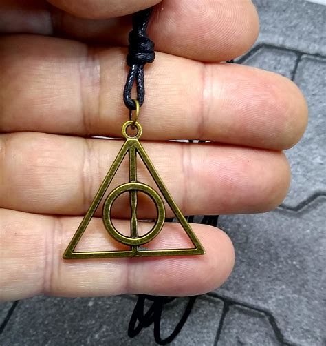 Colar Harry Potter Relíquias Da Morte Elo7 Produtos Especiais