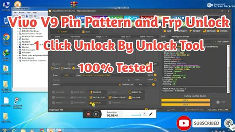 Vivo V Pin Pattern And Frp Unlock One Click By Unlock Tool