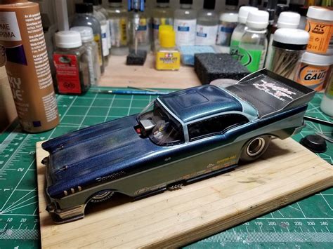 57 Chevy Funnycar Wip Drag Racing Models Model Cars Magazine Forum