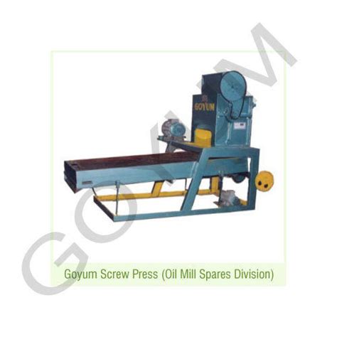 Decorticator Machine at Best Price in Ludhiana, Punjab | Goyum Screw Press