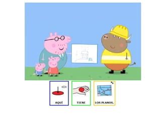 Sr Bull Peppa Pig Construye Una Casa Cuento Con Pictogramas