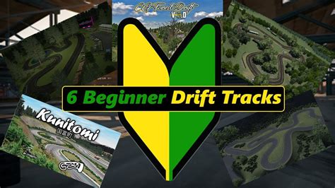 My Top 6 Beginner Drift Tracks In Assetto Corsa How To Progress In Sim Drifting Youtube