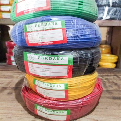 Jual Kabel Listrik Nyaf Perdana Kabel Serabut Mm Awg Roll M