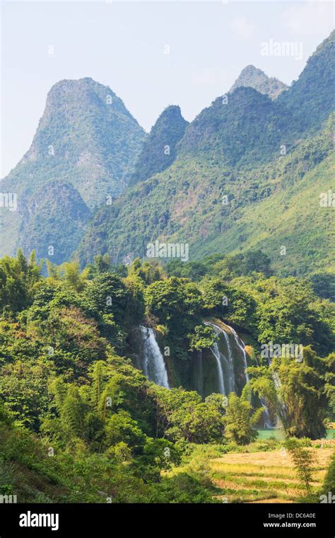 Waterfall in Vietnam Stock Photo - Alamy