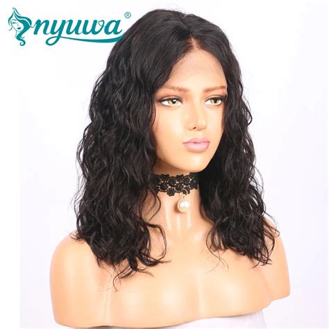 Buy Full Lace Human Hair Wigs For Woman Natural Black