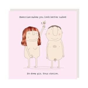 Naked Greetings Card Etsy