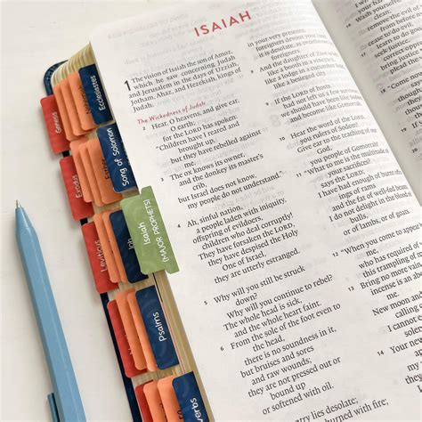 Bible Tabs for Kids | Not Consumed