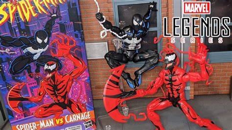 Marvel Legends Animated Symbiote Spider Man VS Carnage Cel Shaded VHS 2