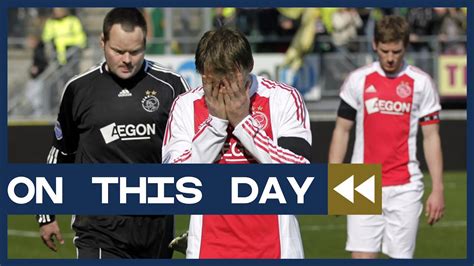 On This Day Ado Klopt Aartsrivaal Ajax In Zinderende Slotfase Youtube