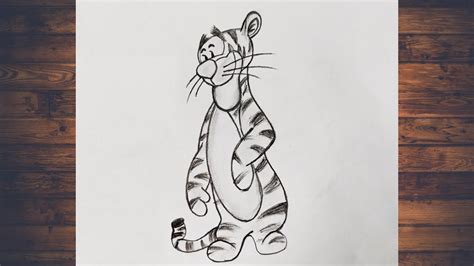 How To Draw Tigger