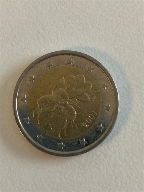 2 EURO Münzen Fehlprägung Finnland 2001 M MOLTEBEERE BLUME eBay