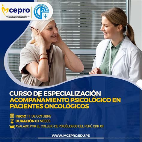 Especializaci N En Psicolog A Oncol Gica Cuidado Salud Mental