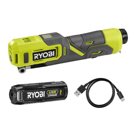 Ryobi Usb Lithium High Pressure Inflator Kit X Ah V Ri G