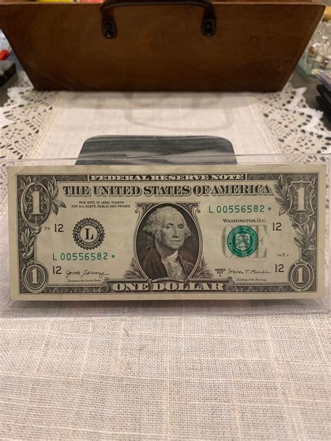 1 Dollar Star Note Low Serial Number Series 2017 A Etsy