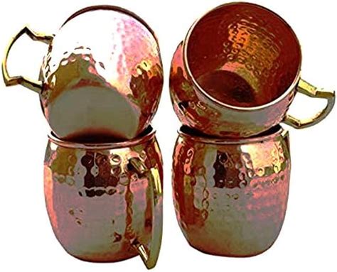 Amazon PARIJAT HANDICRAFT Moscow Mule Handcrafted Hammered Pure