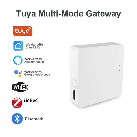 Zigbee Шлюз Тuya Smart Gateway Hub, Zigbee + Bluetooth, Tuya ...
