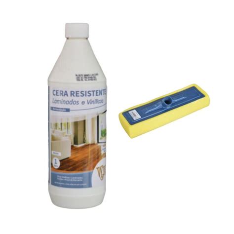 Cera Para Piso Laminado Resistente 1l W W Aplicador Kit Leroy Merlin