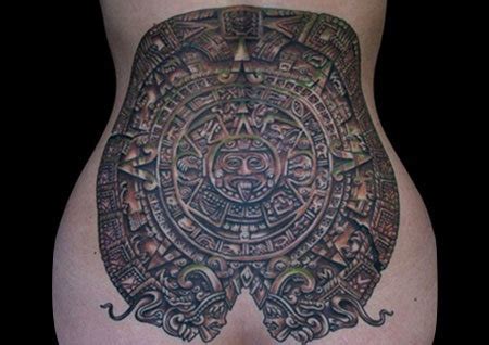 Ancient Mayan Tattoo Designs